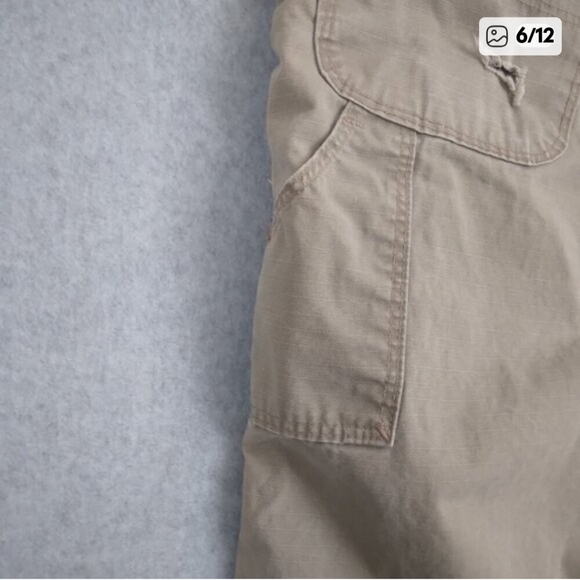 Wrangler | 48X30 Riggs Workwear FR Utility Carpenter Pants KhakiI - Picture 6 of 12